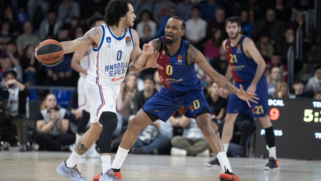 Anadolu Efes, Barcelona deplasmanında mağlup