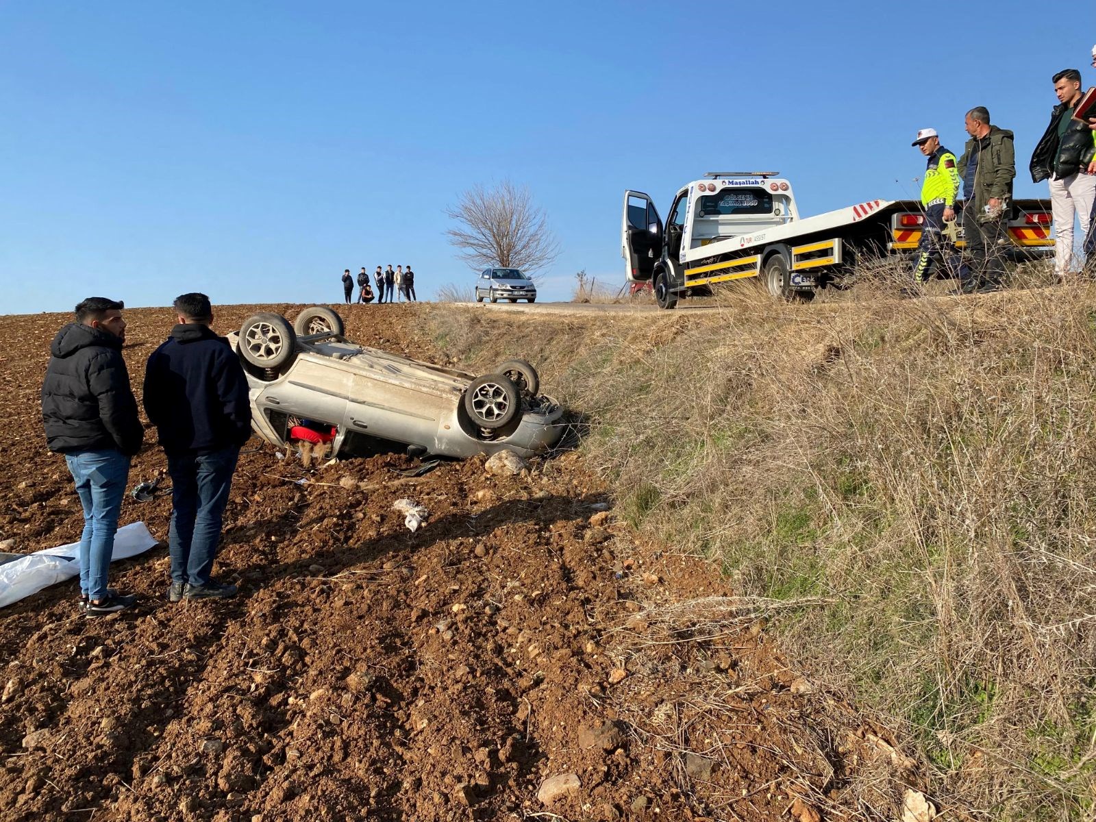 Osmaniye’de kontrolden çıkan otomobil takla attı: 2 yaralı - 3