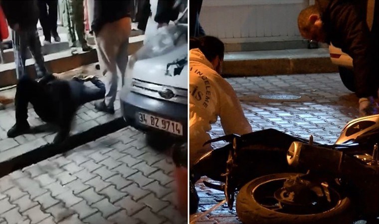 Seyir halindeki motosiklete silahlı saldırı: 1 ölü, 1 yaralı sondakika haberleri net